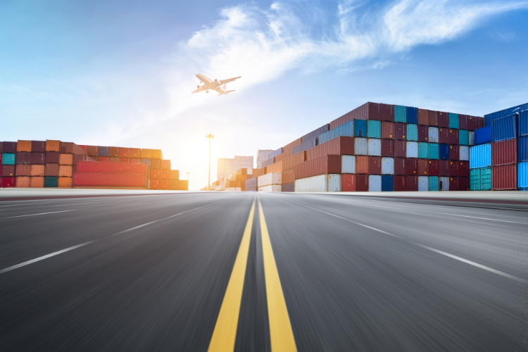 Road Container Airplane